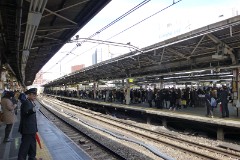 Tokyo, Shinjuku railway station